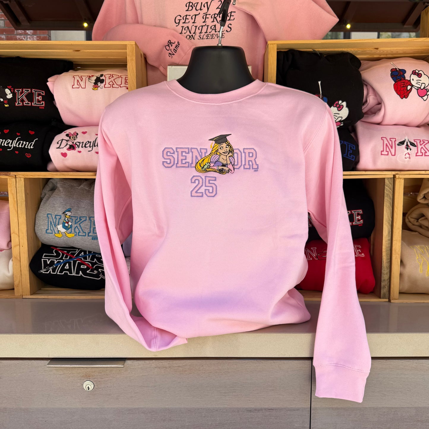 Custom Character+Senior FILLED IN Sweater