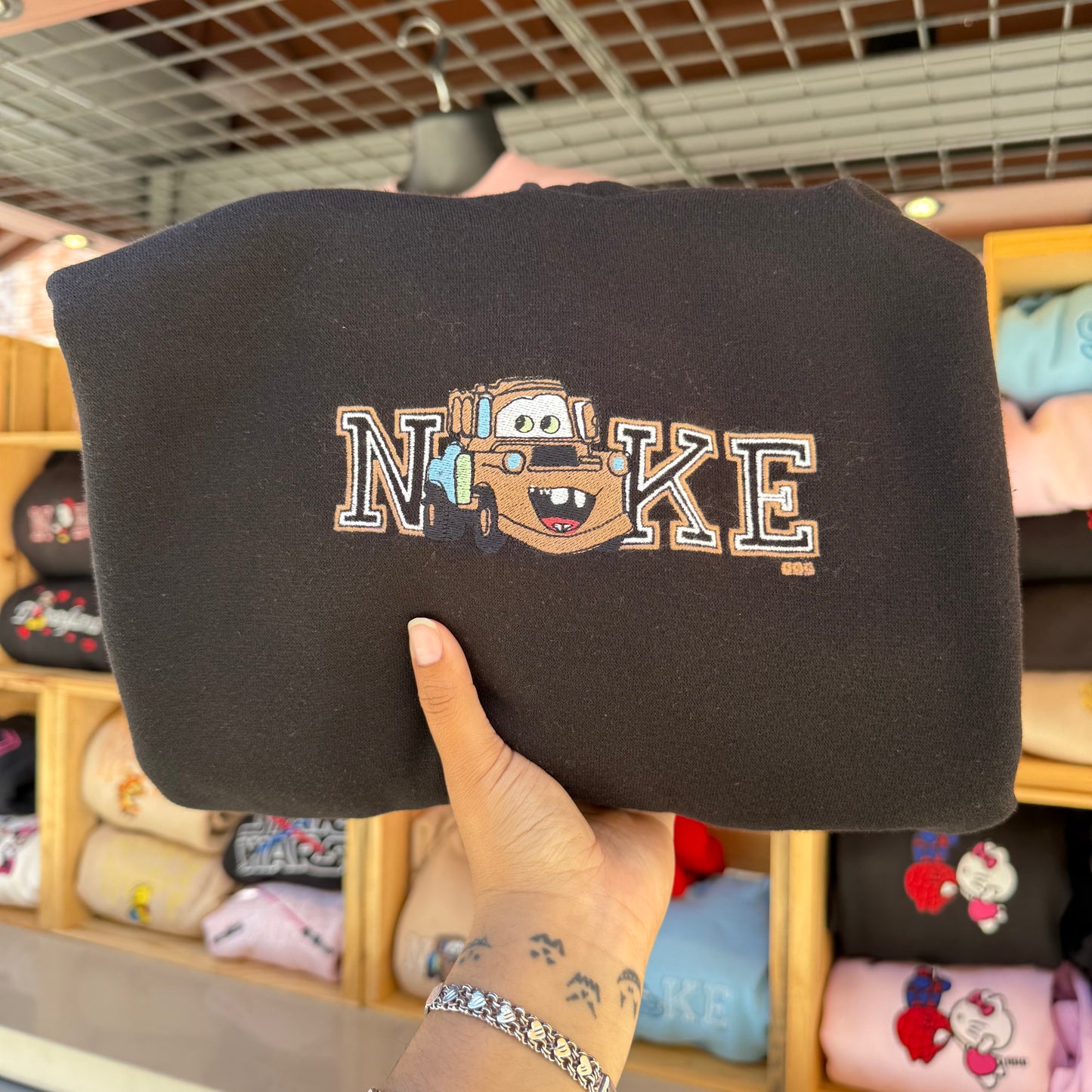 Car Truck Guy Sweater