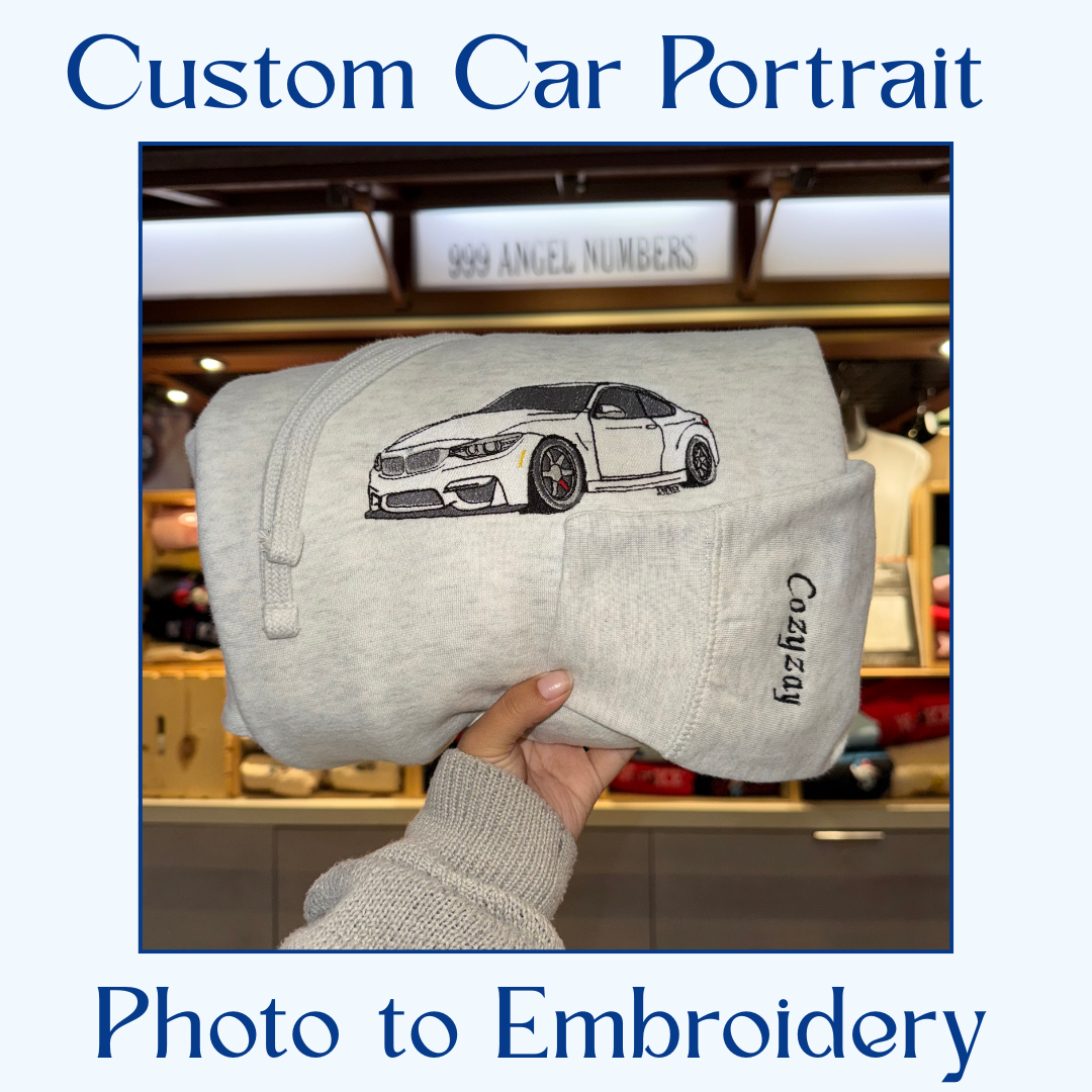 Custom Embroidered Car Sweater