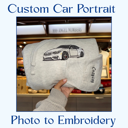 Custom Embroidered Car Sweater