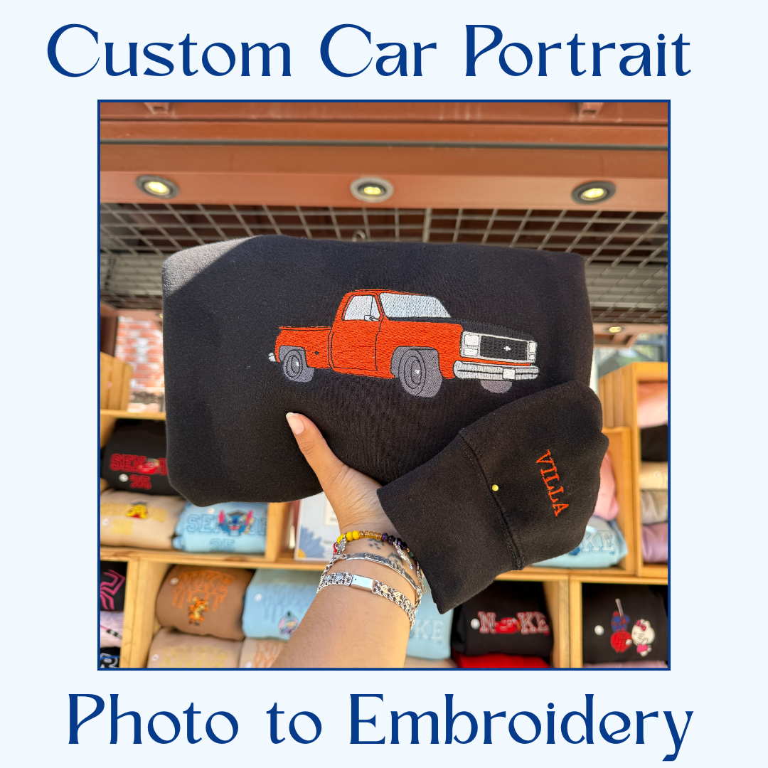 Custom Embroidered Car Sweater