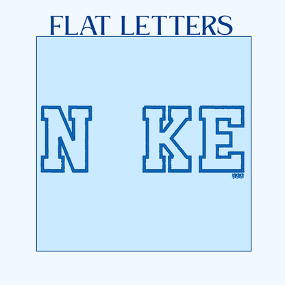 Custom Character+Outline Letters Sweater