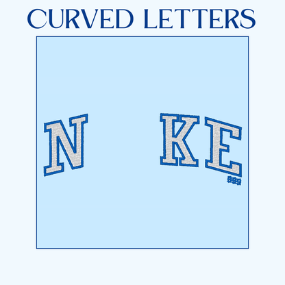 Custom Character+Filled In Letters Sweater