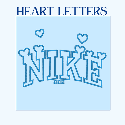 Custom Character+Outline Letters Sweater