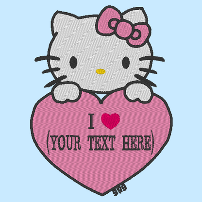 "I ❤️" Kitty Sweater