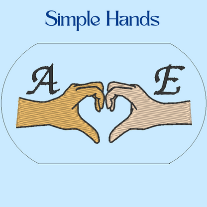 Matching Hand Hearts Sleeve Detail Add-On