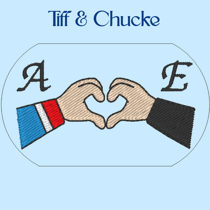 Matching Hand Hearts Sleeve Detail Add-On