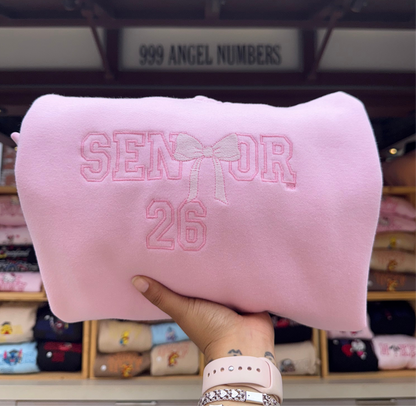 Custom Character+Senior OUTLINED Sweater