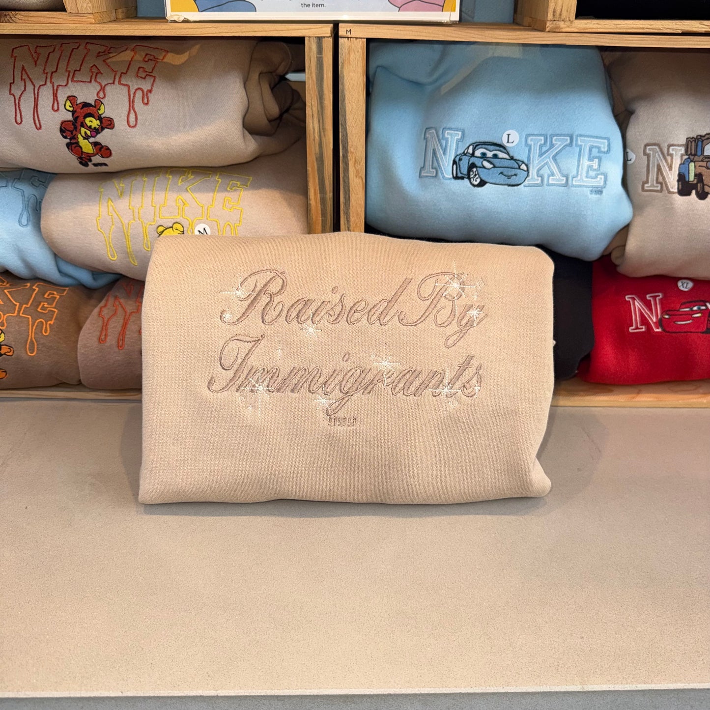 Raised By Immigrants Sweater