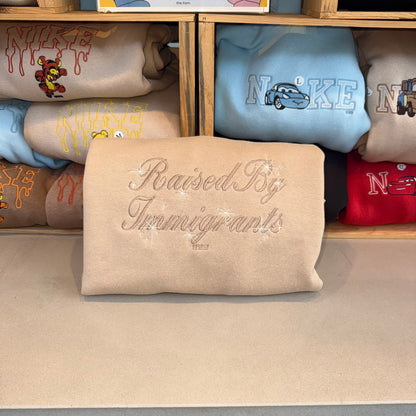 Raised By Immigrants Sweater