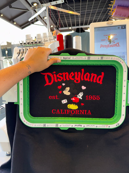 Mouse Boy Park CA Embroidered Sweater