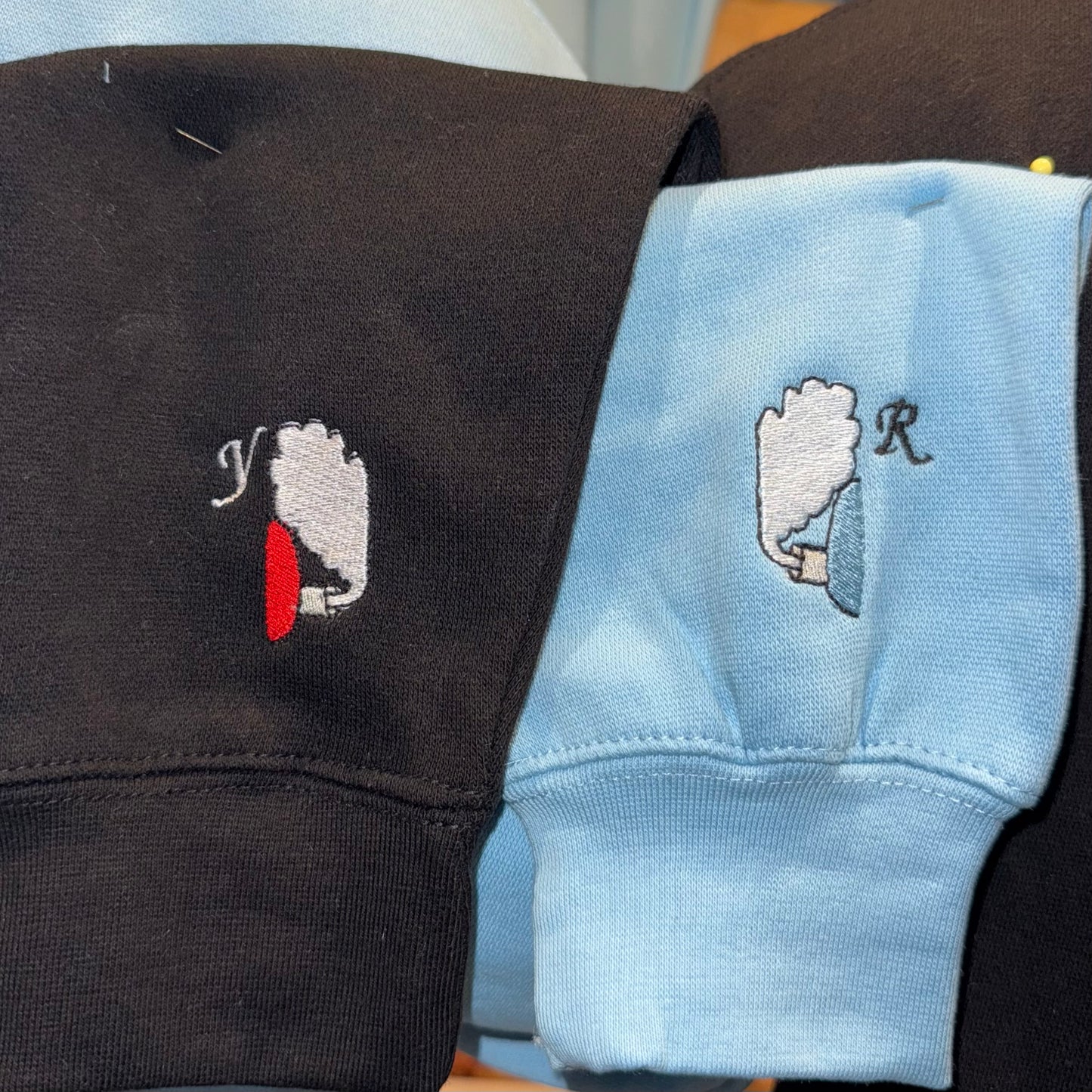 Matching Hand Hearts Sleeve Detail Add-On