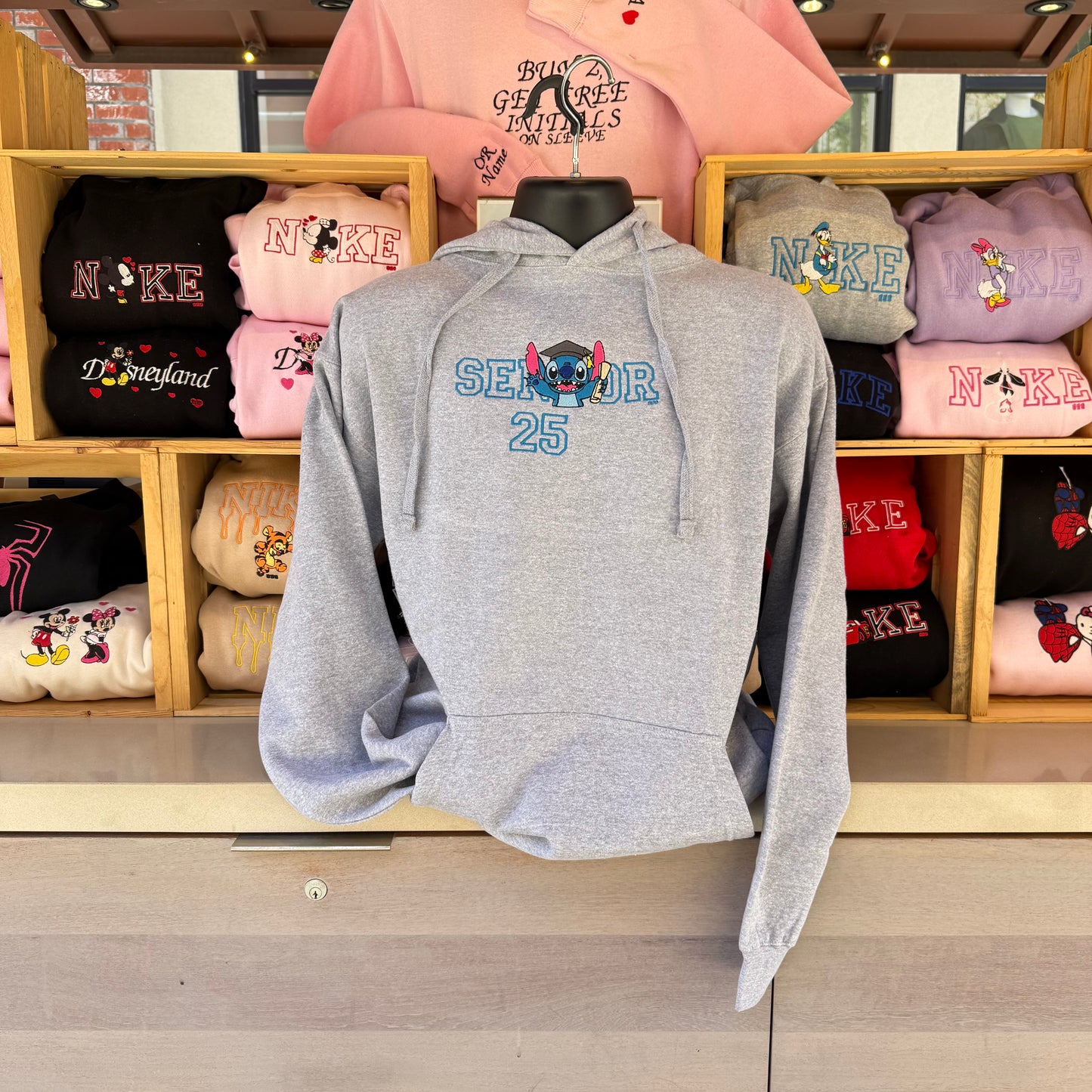 Senior Alien Blue Sweater