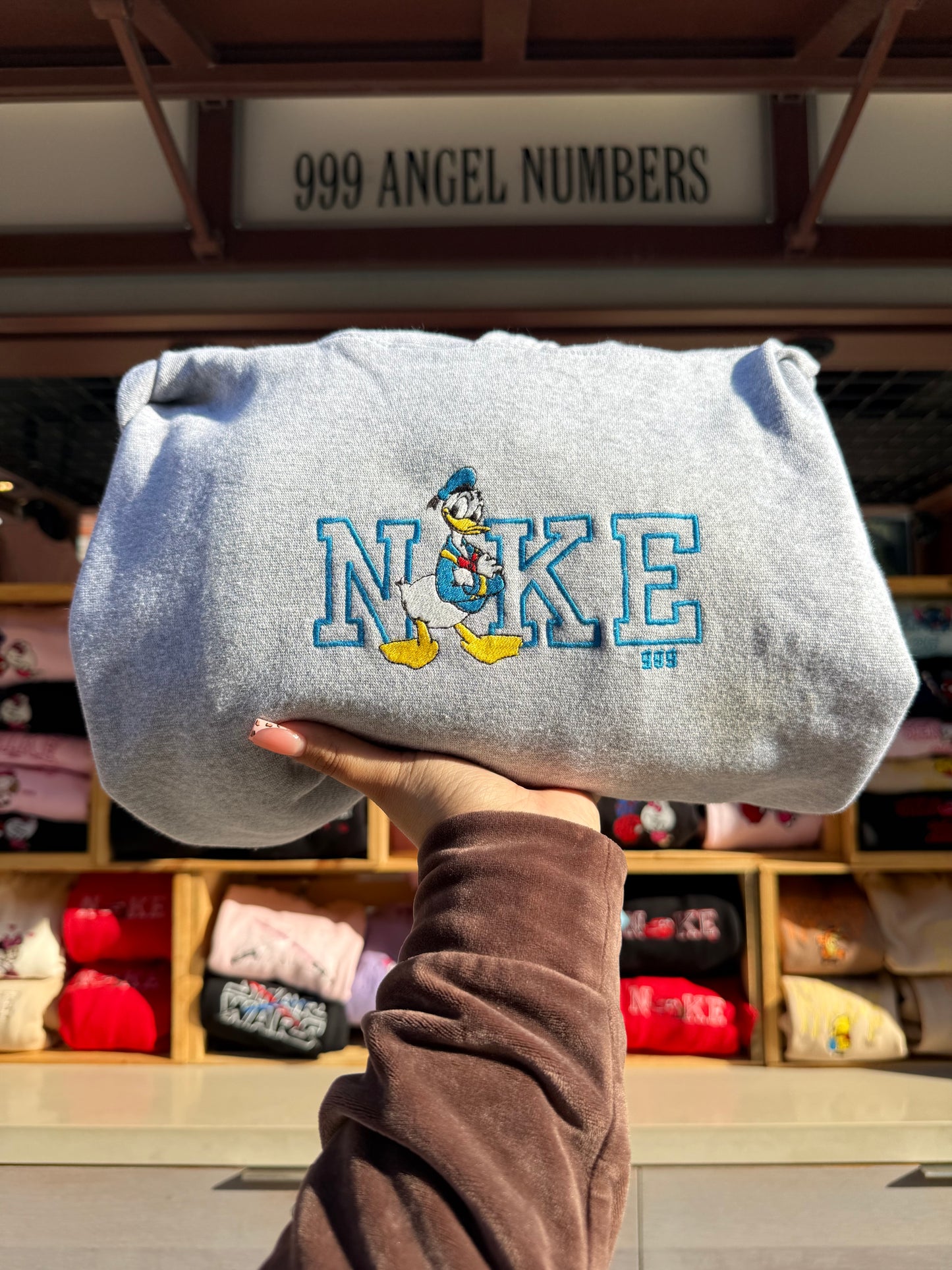 Custom Character+Outline Letters Sweater