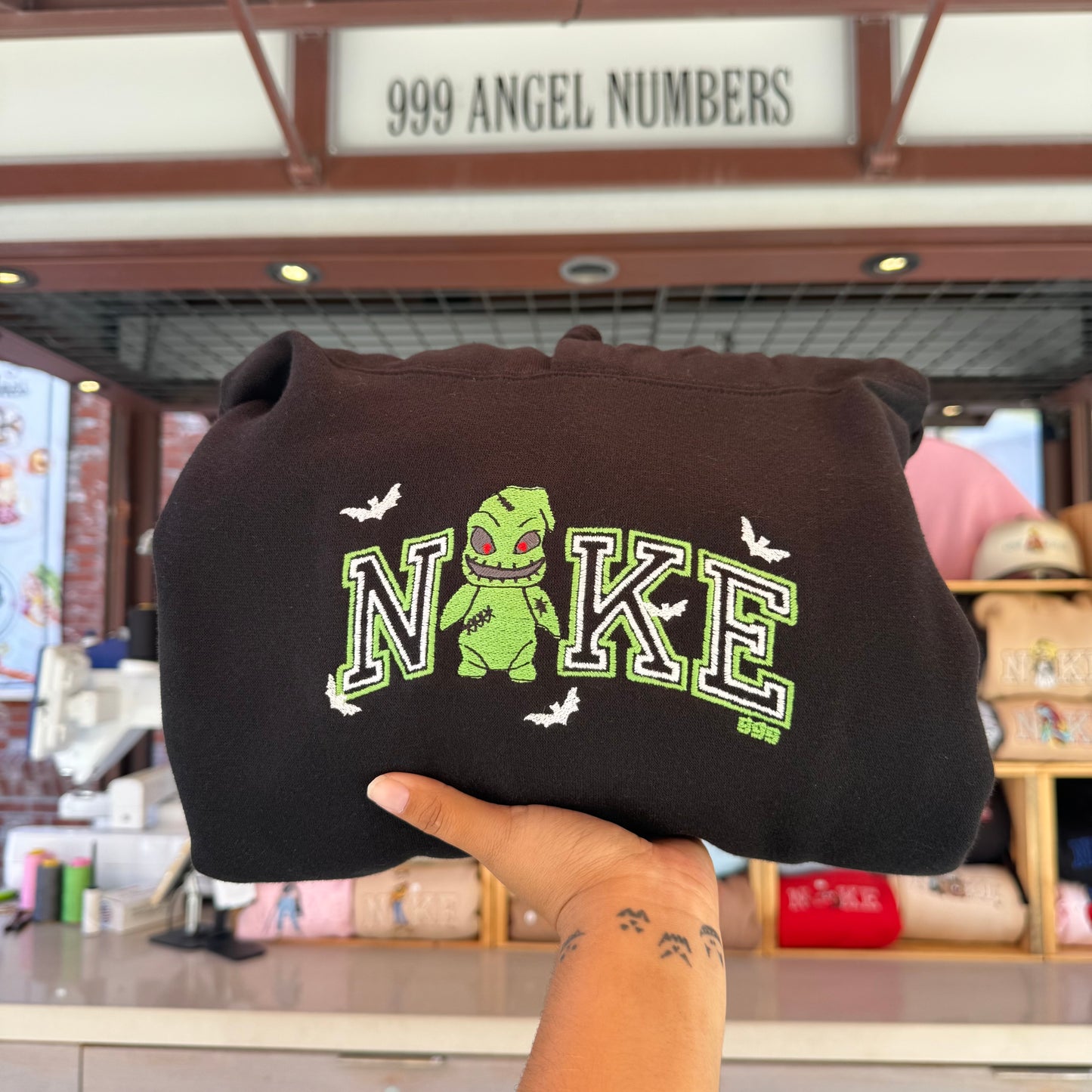 Custom Character+Double Line Letters Sweater