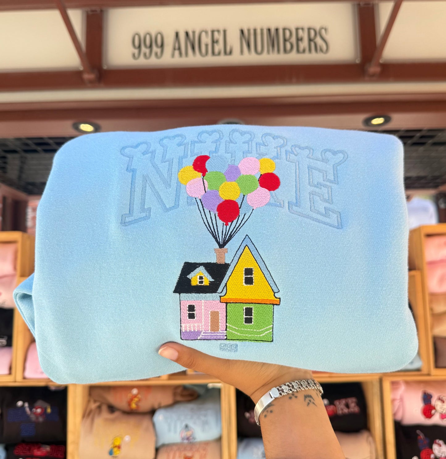 Custom Character+Outline Letters Sweater