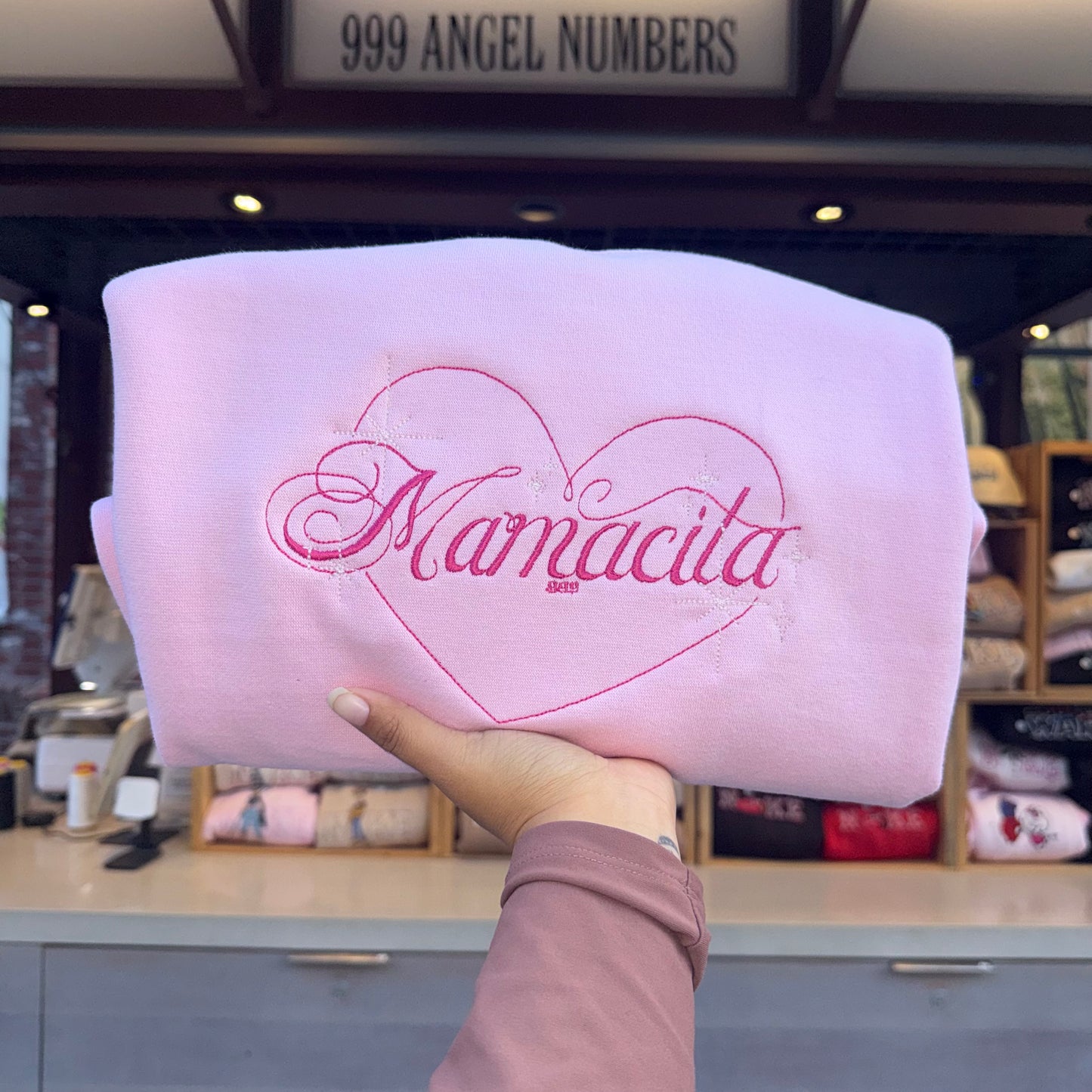 Mamacita Heart Sweater