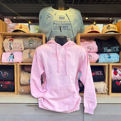 Custom Character+Senior OUTLINED Sweater