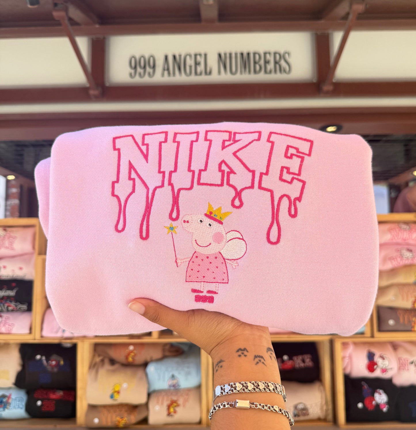 Custom Character+Outline Letters Sweater