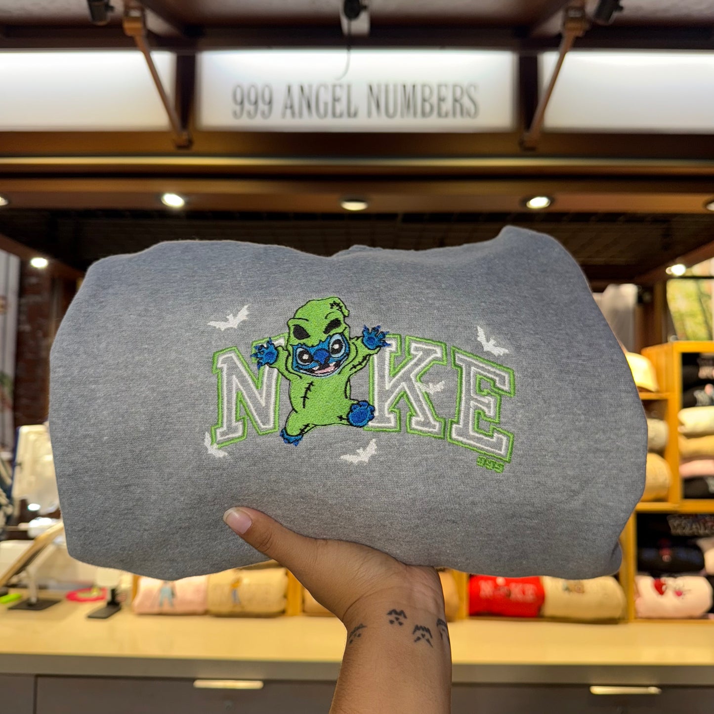 Custom Character+Double Line Letters Sweater