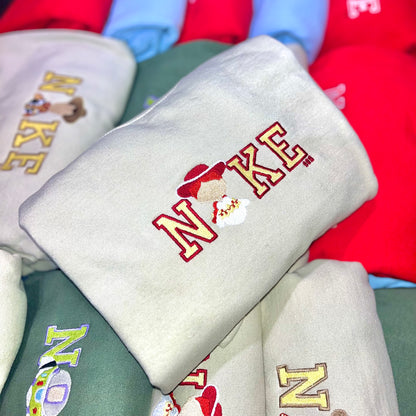 Custom Character+Filled In Letters Sweater