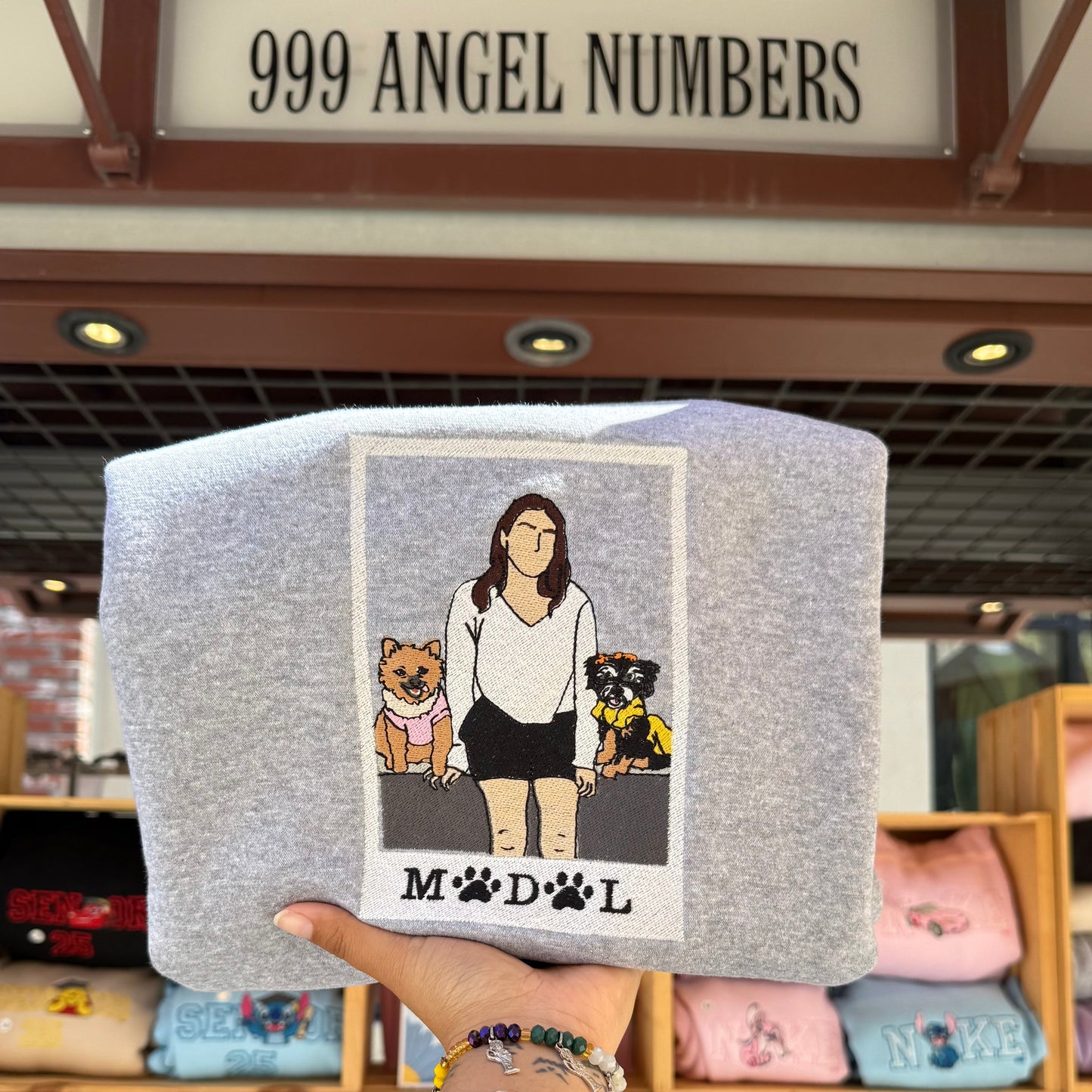 Custom 3 Person Polaroid Sweater