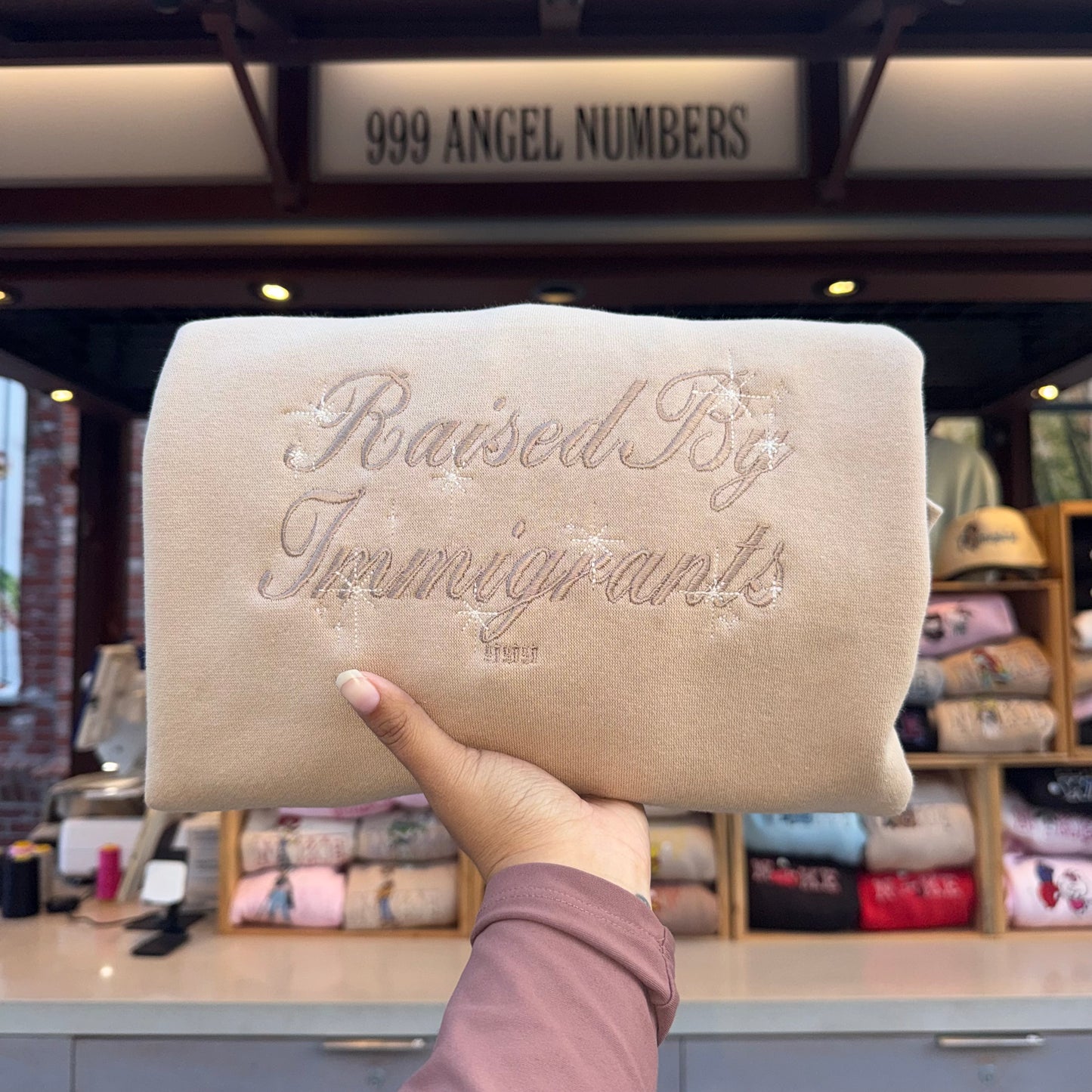 Raised By Immigrants Sweater