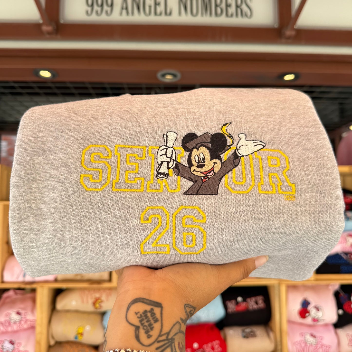 Senior Boy Mouse Sweater