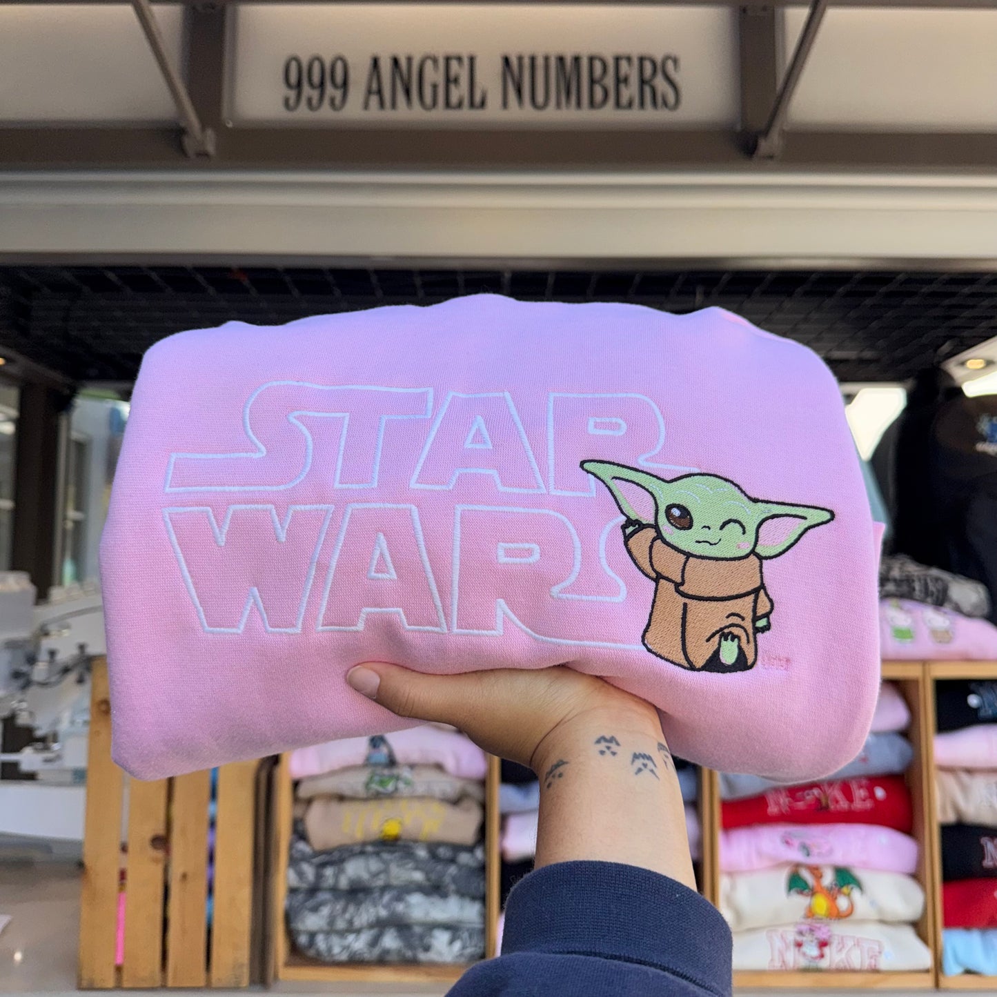 Green Baby Alien Sweater