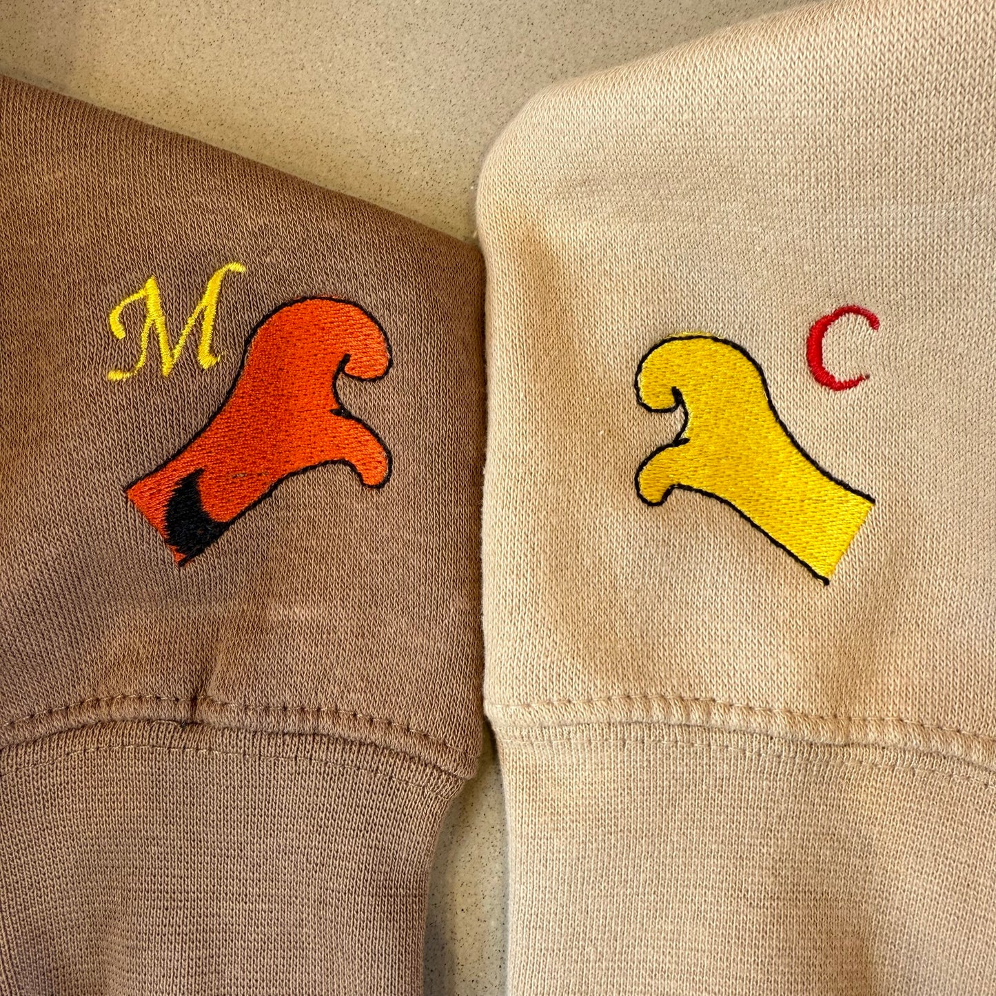 Matching Hand Hearts Sleeve Detail Add-On