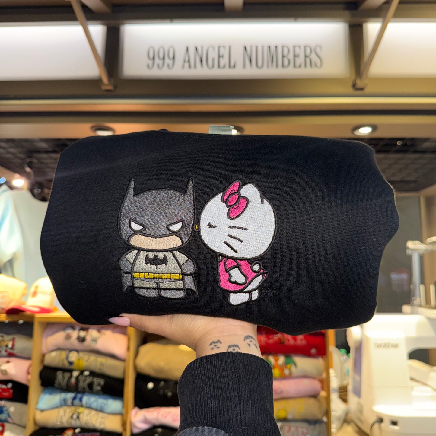 Bat Guy Kitty Sweater