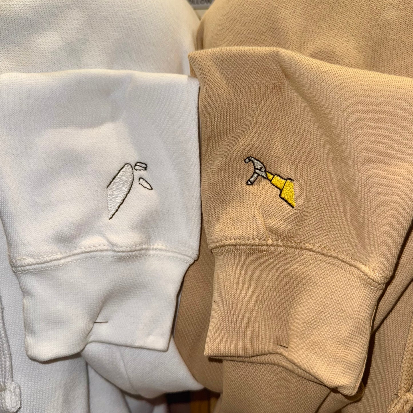 Matching Hand Hearts Sleeve Detail Add-On