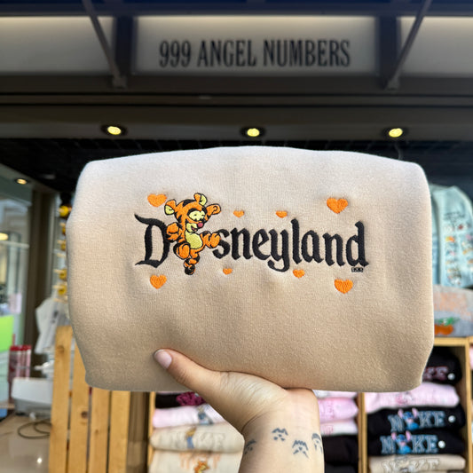 Tiger Hearts Embroidered Sweater