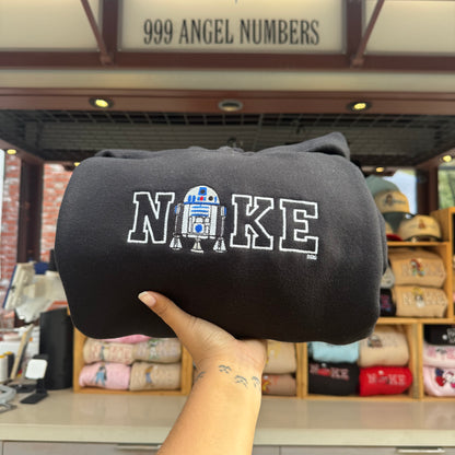 Suéter de robot blanco