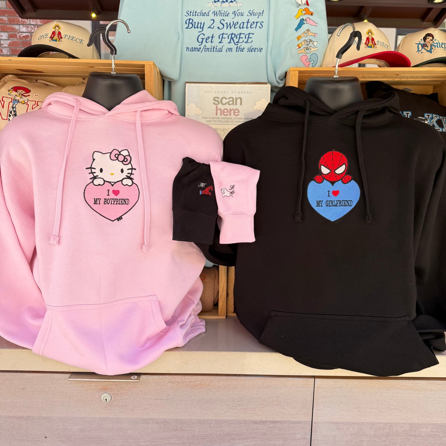 Custom "I ❤️" Character Sweater