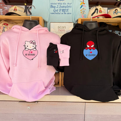 Custom "I ❤️" Character Sweater