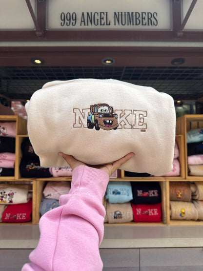 Car Truck Guy Sweater