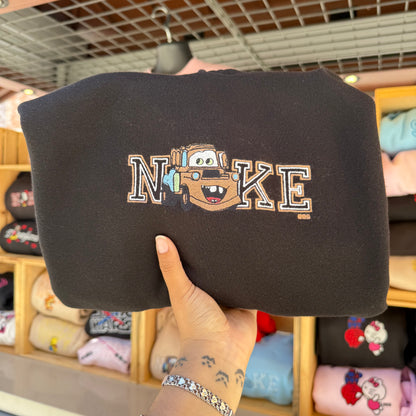 Car Truck Guy Sweater