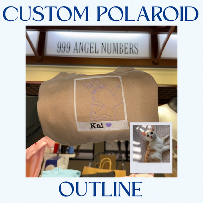 Custom Outline Polaroid (4 People MAX) Sweater