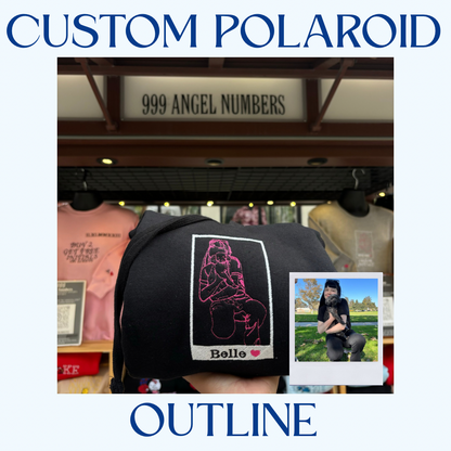 Custom Outline Polaroid (4 People MAX) Sweater