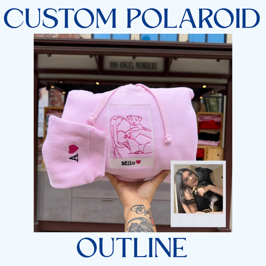 Custom Outline Polaroid (4 People MAX) Sweater