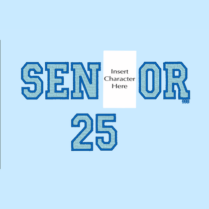 Custom Character+Senior FILLED IN Sweater