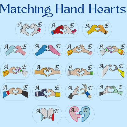 Matching Hand Hearts Sleeve Detail Add-On